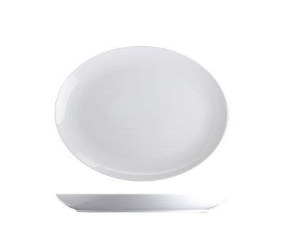 Tallrik Basic oval 20,5x16,4cm