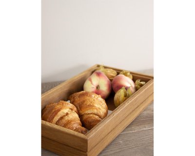Stapelbar låda GN1/3 Linoljad ek Höjd4cm