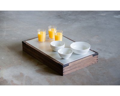 Ram för kylplatta GN1/1 Brun med metallhörn