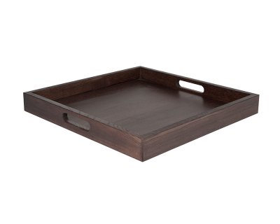 Serveringsbricka Havana Black 40x40cm