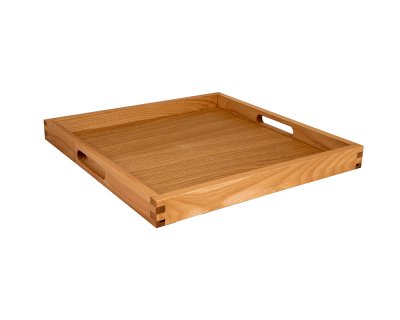 Serveringsbricka Linoljad ek 40x40cm