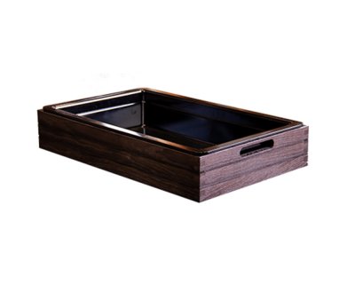 Träram för kantiner GN1/1-10cm Havana Black