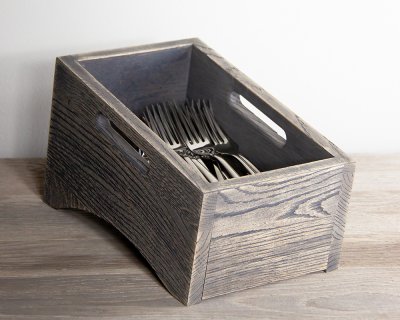 Tiltad besticklåda Driftwood (50-60 bestick)