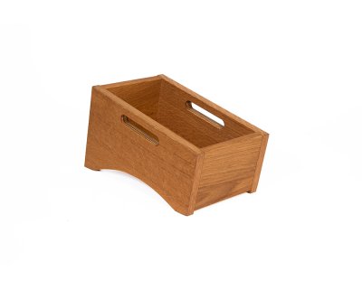 Tiltad besticklåda Linoljad ek (50-60 bestick)