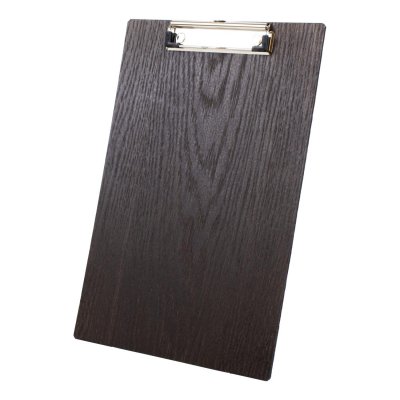 Menyhållare med klämma och hängare A4