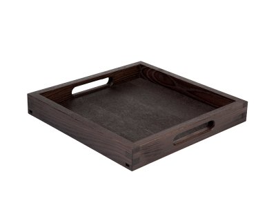 Serveringsbricka Havana Black 28x28cm