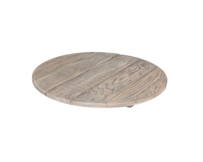Rund bräda i "grå ek" 45cm