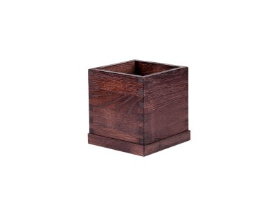 Liten besticklåda Havana Black 10x10cm