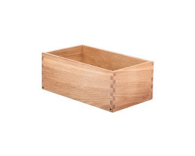 Besticklåda Linoljad ek (ca 40 bestick)