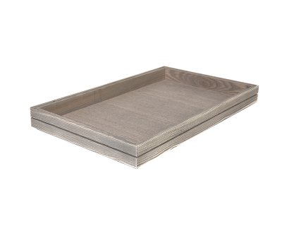 Stapelbar låda GN1/1 Driftwood Höjd4cm