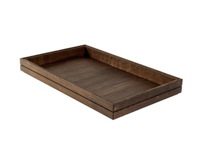 Stapelbar låda GN1/1 Havana Black Höjd4cm
