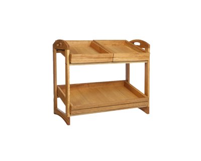 Stapelbar låda GN1/1 Linoljad ek Höjd8cm