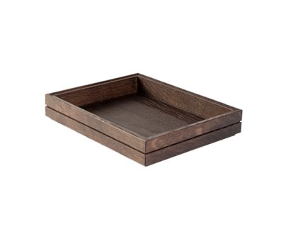 Stapelbar bricka GN1/2 Havana Black Höjd4cm