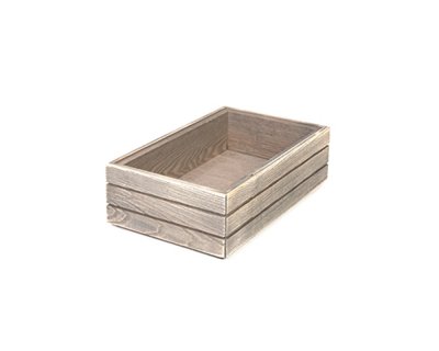 Stapelbar låda GN1/4 Driftwood Höjd8cm