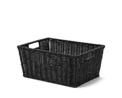 Brödkorg Svart pp-plast 40x30cm