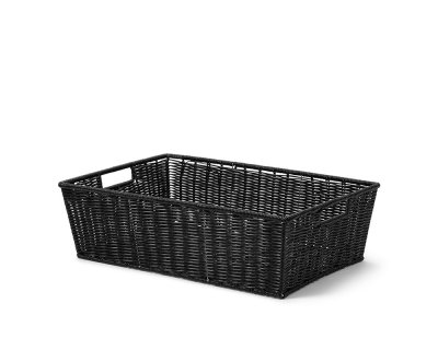 Brödkorg Svart pp-plast 60x40cm