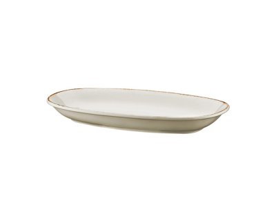 Tallrik Retro Oval 29x17cm