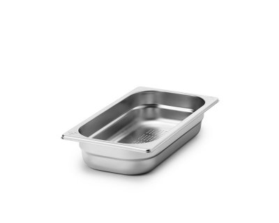 Kantin RFR utan handtag perforerad Agnelli GN1/3 Djup4-10cm