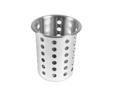 Bestickkorg Cylinder med hål rfr 11,5x13cm