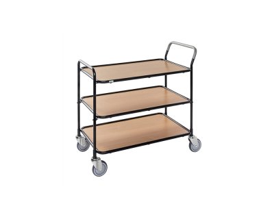 Bordsvagn 3 plan elförzinkad (4 färger)