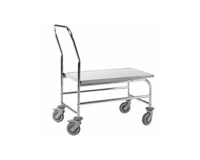 Enkel rostfri platåvagn C3 18/8