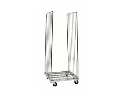 Rullcontainer 2 sidor med broms