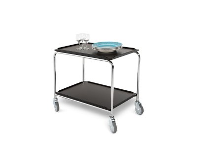Rullbord svart 80x52cm