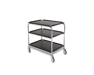 Rullbord svart 80x52cm