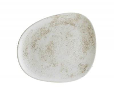 Nacrous flat oval tallrik 24cm