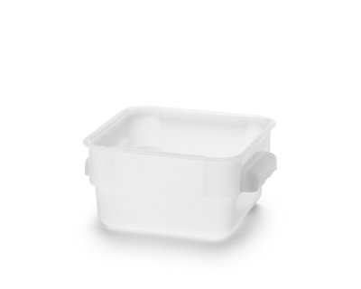 Förvaringsbox vit pp-plast 2L