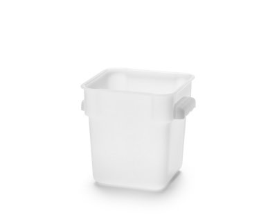 Förvaringsbox vit pp-plast 4L