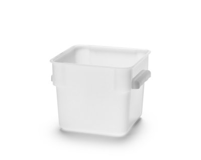 Förvaringsbox vit pp-plast 6L