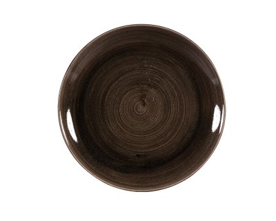 Stonecast Patina Iron Black Evolve Coupe Plate 26cm