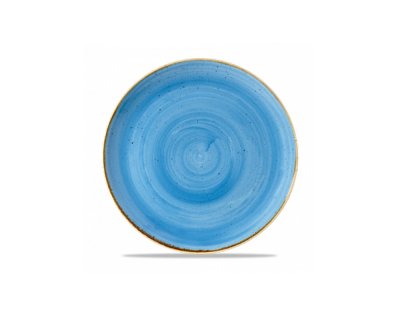 Stonecast Cornflower Blue Coupe Plate 28,8cm