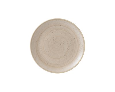 Stonecast Nutmeg Cream Evolve Coupe Plate 26cm