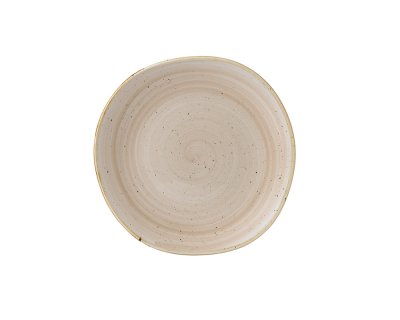 Stonecast Nutmeg Cream Round Trace Plate 26,4cm