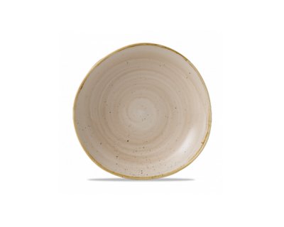Stonecast Nutmeg Cream Round Trace Bowl 25,3cm