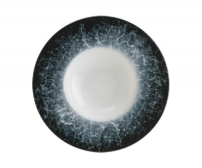 Sepia djup tallrik D28cm