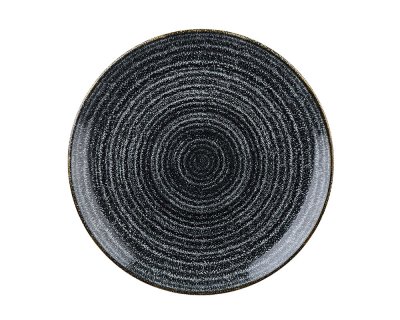 Studio Prints Charcoal Black Evolve Coupe Plate 21,7cm