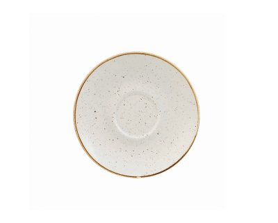 Stonecast Barley White Cappuccino Saucer 15,6cm