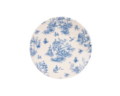 Toile Prague Profile Deep Coupe Plate 22,5cm