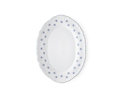 Tallrik Verona Valbella oval 28x20cm