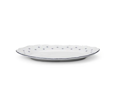 Tallrik Verona Valbella oval 36x26cm