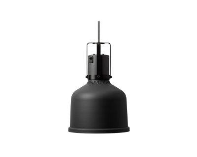 Värmelampa Focus MO med rak kabel Svart