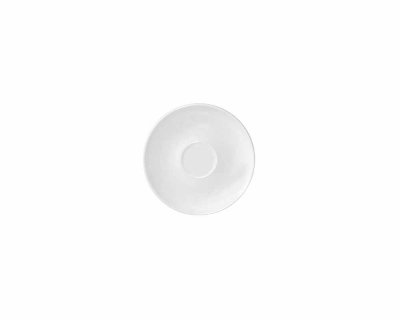 White Ultimo Coupe Saucer 16cm