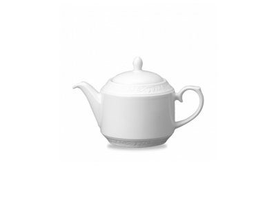 Chateau White Teapot 80cl