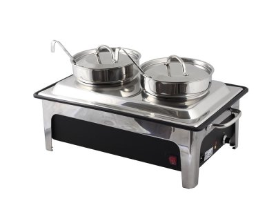 Chafing Dish soppstation elektrisk 2X4L