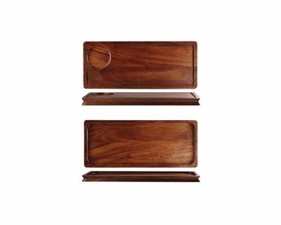 Wood Large Deli Board 40x16.5cm Box 4
